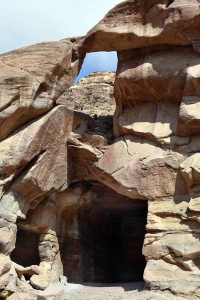 Jordania, Oriente Medio, Antigua Petra — Foto de Stock