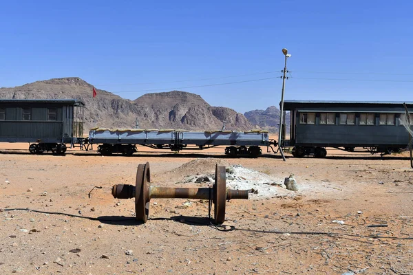 Giordania, Wadi Rum Railway — Foto Stock