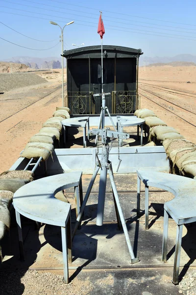 Giordania, Wadi Rum Railway — Foto Stock