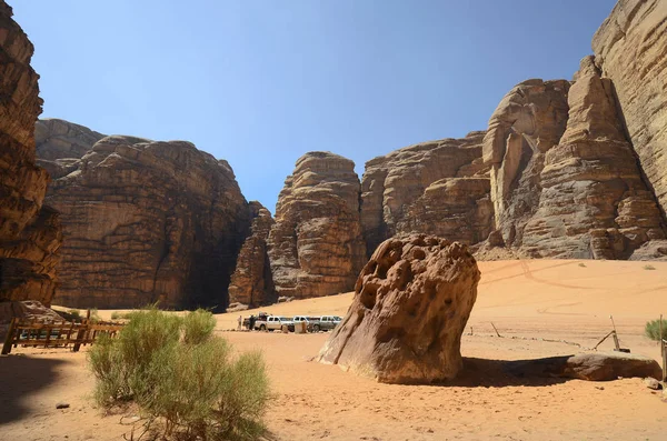 Jordanien, wadi rum — Stockfoto