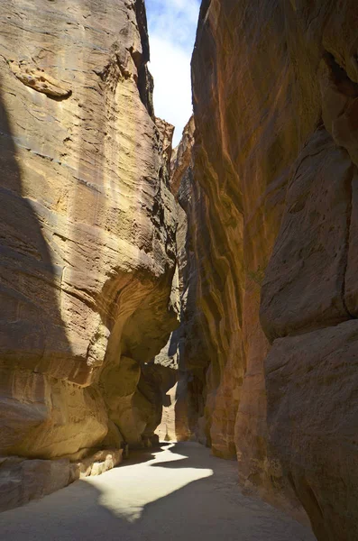 Oude Jordanië, Midden-Oosten, Petra — Stockfoto