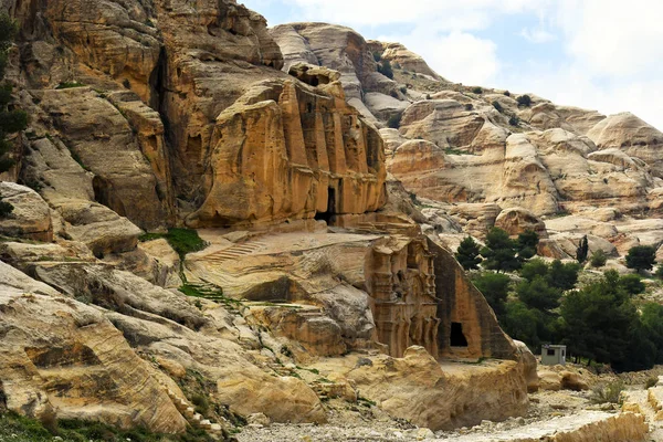 Giordania, Medio Oriente, Antica Petra — Foto Stock
