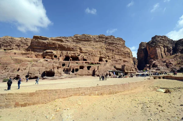 Jordania, Oriente Medio, Antigua Petra —  Fotos de Stock