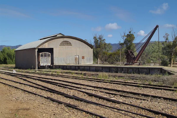 Austrália do Sul, Ferrovia — Fotografia de Stock