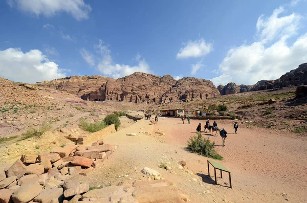 Jordanien, Naher Osten, alte Petra — Stockfoto