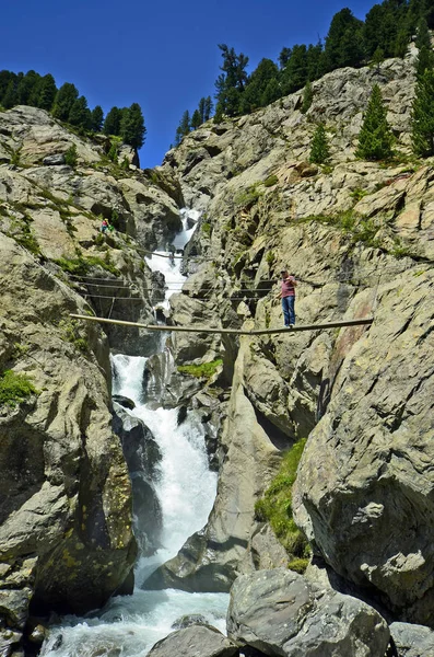 奥地利、 Tirol 、 Kaunertal — 图库照片