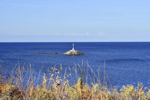 Grecia, Firmar para el envío — Foto de Stock