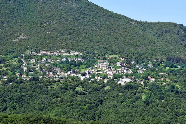 Griekenland Epirus Bergdorp Aristi Het Nationaal Park Vikos Aoos — Stockfoto