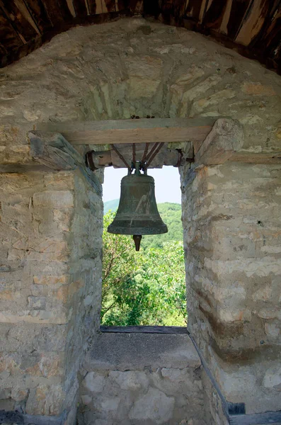 Yunanistan Epirus Panagia Speleotissa Manastırı Nın Tepesindeki Vikos Aoos Ulusal — Stok fotoğraf