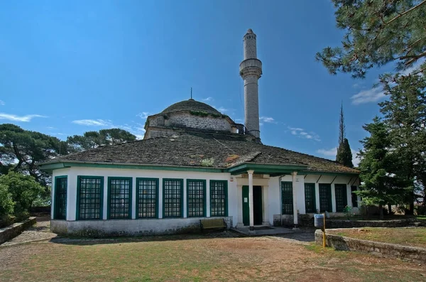 Görögország Ioannina Középkori Aslan Pasha Mecset Minarettel — Stock Fotó
