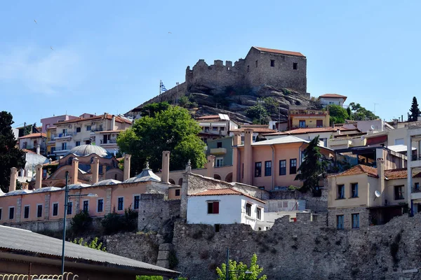 Kavala Grecia Junio 2019 Complejo Hotelero Imaret Una Antigua Escuela — Foto de Stock