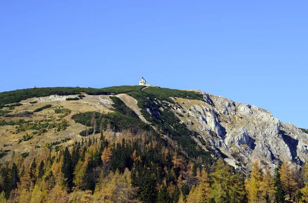 Αυστρία Kaiserin Ελισάβετ Παρεκκλήσι Στο Hochschneeberg Στην Κάτω Αυστρία Εκκλησία — Φωτογραφία Αρχείου