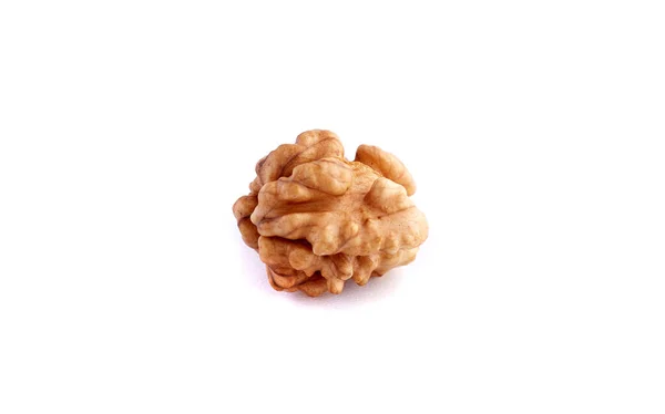 Ořechy izolované na bílém pozadí — Stock fotografie