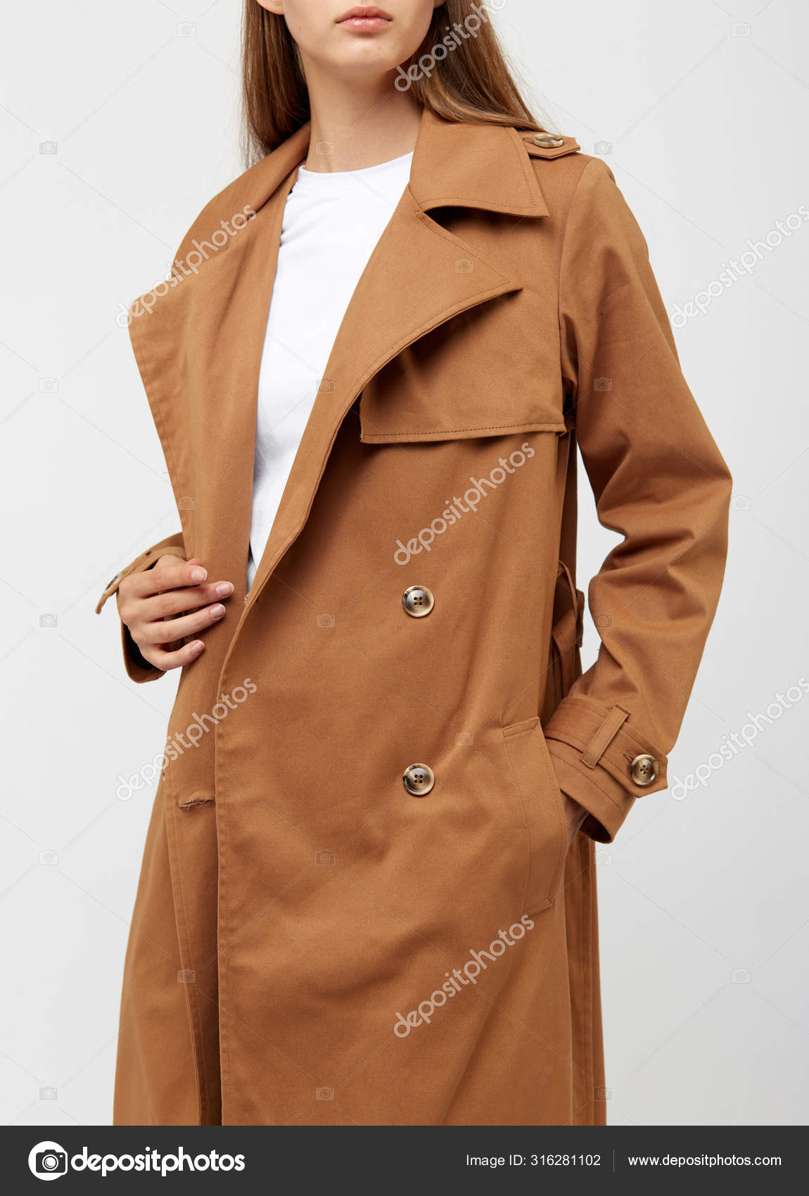 manteau couleur chameau