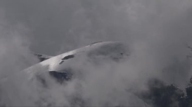 bulutlar, zaman atlamalı, bulutlar, buz, buzul, buzul Trbolazione Buzulu, 