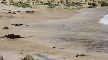 Pembrokeshire Ulusal Parkı, Temby, Galler, Uk, deniz, kayalar, natura, okyanus, sahil, dalgalar, kum, kumsal