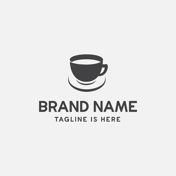 Icono del logotipo de café — Archivo Imágenes Vectoriales