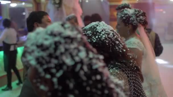 Alto Paz Bolívia Július 2015 Bolíviai Esküvői Party Sok Bennszülött — Stock videók