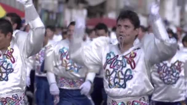Sucre Chuquisaca Bolivie Septembre 2013 Groupe Danse Bolivienne Typique Folklorique — Video