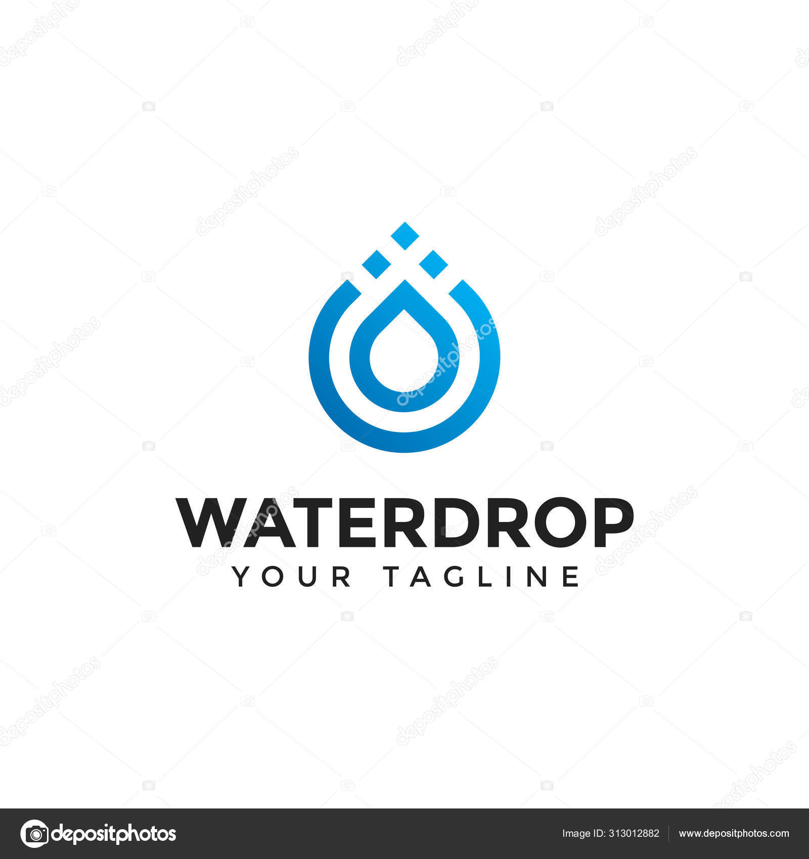 Abstract Modern Water Drop Logo Line Design Template Stock Vector Image By C Cloveo Abstract Modern Water Drop Logo Line Design Template Stock Vector Image By C Cloveo