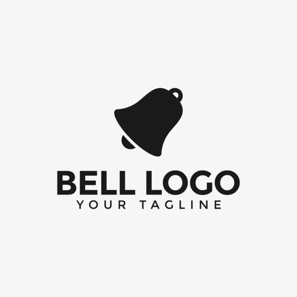 Bell, Notification Logo Design Template — Stock Vector