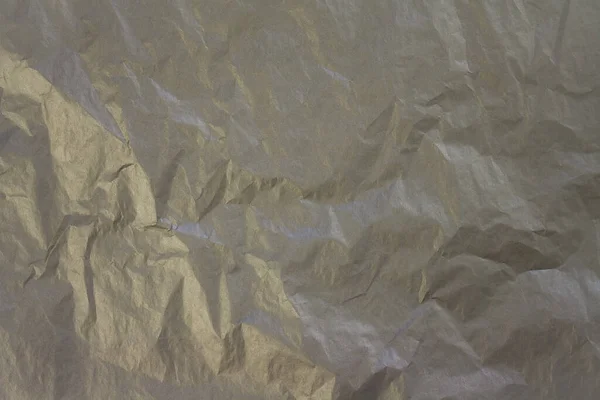 Abstrakter Papierhintergrund Zerknülltes Graues Papier Aus Nächster Nähe — Stockfoto