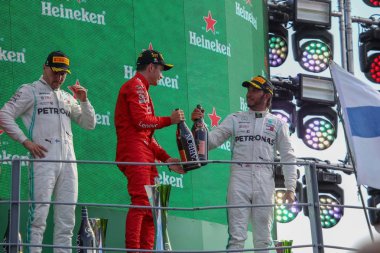 Formula 1 Şampiyonası Grand Prix Heineken İtalya 2019 - Pazar - Podio 