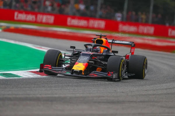 Vítěz Formule 1 Grand Prix Itálie 2019-pátek-svobodná praxe 1 a 2 — Stock fotografie