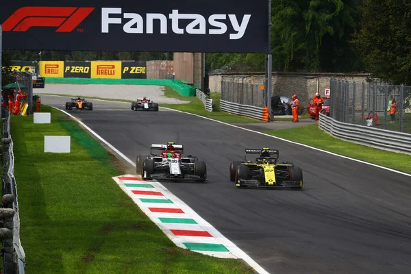Formula 1 Championship Grand Prix Heineken Of Italy 2019 - Friday - Free Practice 1 And 2 — Stock Photo, Image