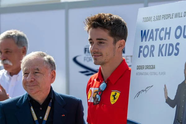 Formula 1 Championship Grand Prix Heineken Of Italy 2019 - Saturday - Paddock — Stock Photo, Image