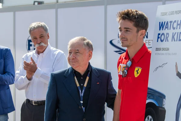 Formula 1 Championship Grand Prix Heineken Of Italy 2019 - Saturday - Paddock — Stock Photo, Image