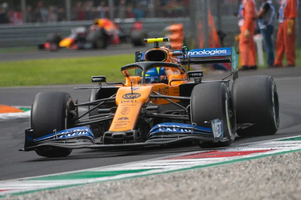 Vítěz Formule 1 Grand Prix Itálie 2019 – sobota-svobodná praxe — Stock fotografie