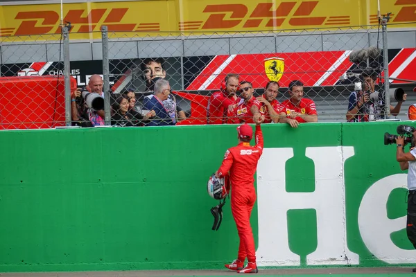 Formel 1 Grand Prix von Italien 2019 - Samstag - Qualifikation — Stockfoto