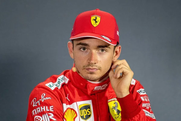 Formel 1 Grand Prix von Italien 2019 - Samstag - Pressekonferenz — Stockfoto