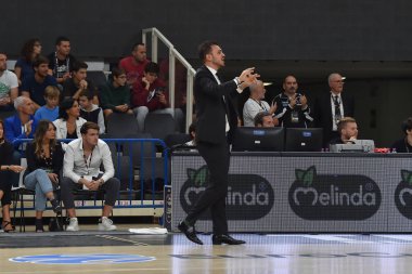 Basketbol Eurocup Şampiyonası Dolomiti Energia Trento Vs Galatasaray Doga Sigorta İstanbul 