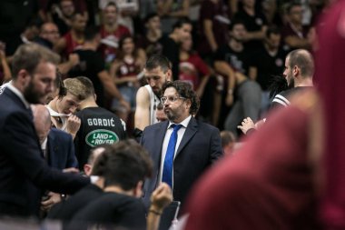 Basketbol Eurocup Şampiyonası Umana Reyer Venezia Vs Partizan Nis Belgrad 