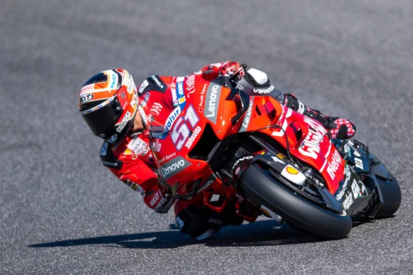 Maart Marquez Repsol Honda Team Tijdens Officiële Test Motogp Misano — Stockfoto