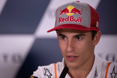 93 marc marquez repsol honda takımı Misano Adriatico 'da Motogp - Rn - 2019, Motogp Dünya Şampiyonası Misano Adriatico, İtalya, 30 Ağustos 2019 - Lps / Alessio Marini