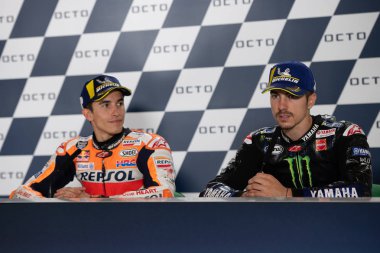 93 marc marquez repsol honda takımı Misano Adriatico 'da Motogp - Rn - 2019, Motogp Dünya Şampiyonası Misano Adriatico, İtalya, 30 Ağustos 2019 - Lps / Alessio Marini