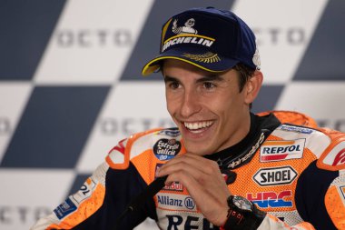 93 marc marquez repsol honda takımı Misano Adriatico 'da Motogp - Rn - 2019, Motogp Dünya Şampiyonası Misano Adriatico, İtalya, 30 Ağustos 2019 - Lps / Alessio Marini