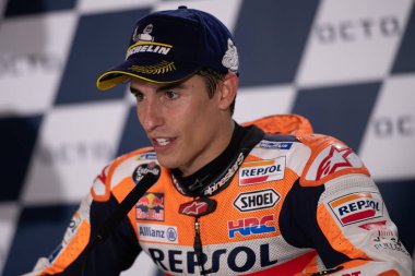 93 marc marquez repsol honda takımı Misano Adriatico 'da Motogp - Rn - 2019, Motogp Dünya Şampiyonası Misano Adriatico, İtalya, 30 Ağustos 2019 - Lps / Alessio Marini