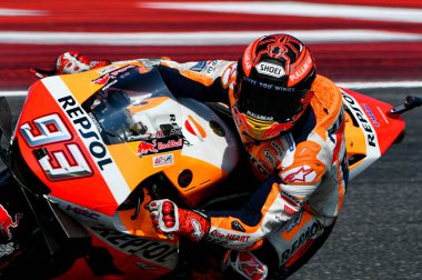 93 marc marquez repsol honda takımı Misano Adriatico 'da Motogp - Rn - 2019, Motogp Dünya Şampiyonası Misano Adriatico, İtalya, 30 Ağustos 2019 - Lps / Alessio Marini