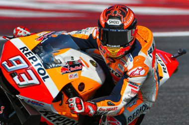 93 marc marquez repsol honda takımı Misano Adriatico 'da Motogp - Rn - 2019, Motogp Dünya Şampiyonası Misano Adriatico, İtalya, 30 Ağustos 2019 - Lps / Alessio Marini