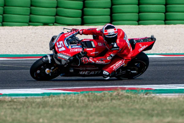 Motogp Mistrovství světa v oficiálním testu Motogp v Misanu Adriatico (Rn) 2019 — Stock fotografie