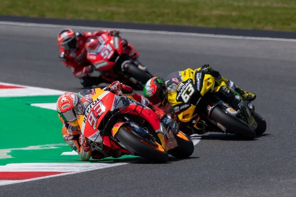 Motogp Dünya Şampiyonası İtalya Grand Prix 2019 - Mugello - Q1 ve Q2 — Stok fotoğraf