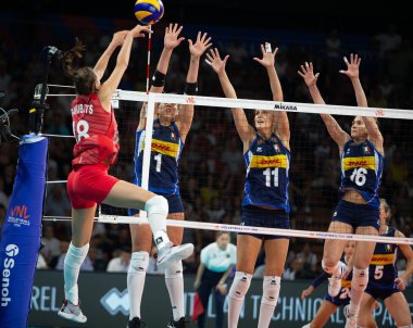 Voleybol Niyet Ulusal Ligi 2019 İtalya - Rusya 