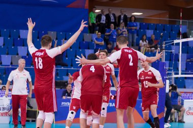 Voleybol Niyetli Uluslar Ligi Erkekleri - Polonya Arjantin 'e Karşı  