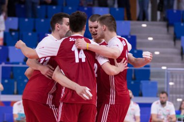 Voleybol Niyetli Uluslar Ligi Erkekleri - Polonya Arjantin 'e Karşı  