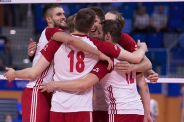 Voleybol Niyetli Uluslar Ligi Erkekleri - Polonya Sırbistan 'a Karşı 