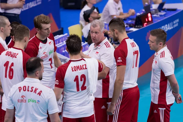 Voleybol Niyetli Uluslar Ligi Erkekleri - Polonya Sırbistan 'a Karşı 